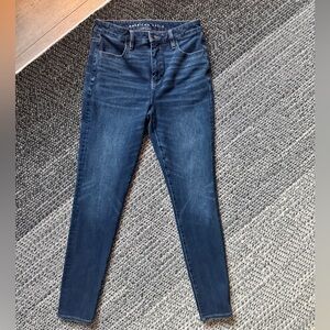 American Eagle Jegging Jeans 8 Regular Dark Wash EUC